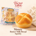 Moozy Butter Milk Bread Squishy – Super Soft Slow Rising Bakery Squishy