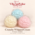 Crunchy Whipped Cream Squishy – Soft Outside Crunchy Inside Sensory Squishy | 3 Colours