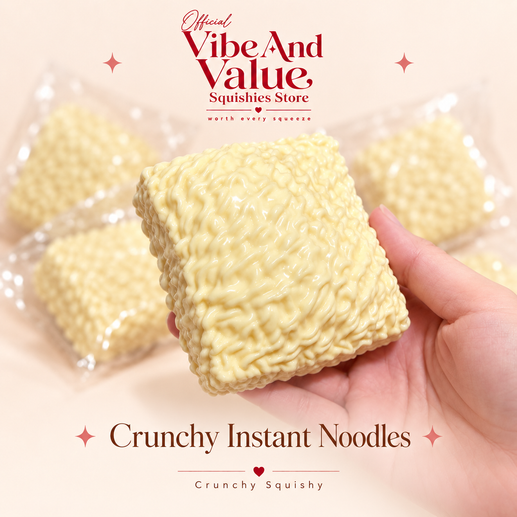 Crunchy Instant Noodles Squishy – Instant Ramen Sensory Squishy