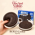 ROEO Cookie Squishy – Soft Slow Rising Chocolate Sandwich Cookie Squishy